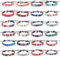 ANATTASOUL 24 pulseras de cuerda trenzada tejidas a mano pulseras boho surferas pulseras unisex de la amistad pulsera ajustable hecha a mano pulsera surfista playa pulsera colorida para