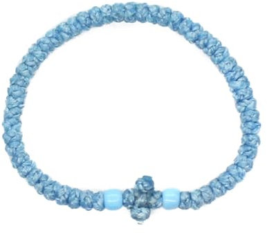 [Lerpwige] Adjustable Greek Orthodox Prayer Rope Bracelet Christian Religious Hand Chain Fine Artisan Jewelry Handmade Christian Orthodox Hand Chain for Believers