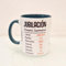 Donum Bonum Regalos Originales Taza Agenda Jubilación Horario Semanal (Verde)