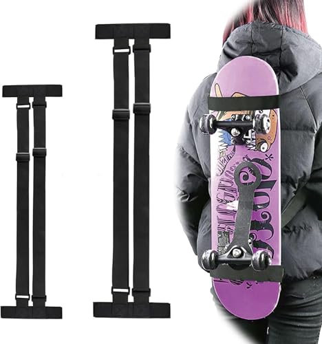 Schultern Skateboard Schulterträger Verstellbarer Skateboard Schultergurt Tragbare Longboard Schulter Tragegurt Tragegurt für Skateboard Ski Tragegurt für Longboard Skateboard Reiseanfänger Teenager