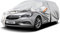 Kayme Kombi Autoplane Wasserdicht Atmungsaktiv für Opel Astra L K J Sports Tourer H Caravan (2004-2025), 6 Schichten Vollgarage Autoabdeckung für Sonne Staub Schutz, mit Reflektierenden Streifen.