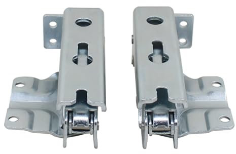 EEQANAO 1 Paar Kühlschrank-Gefrierschrank-Türscharniere for Siemens for Bosch Eingebauter Kühlschrank Flachscharniere