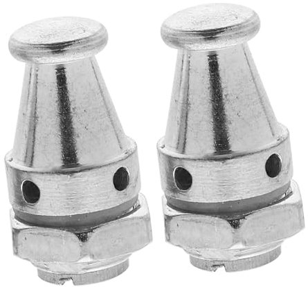 SHOWERORO 2pcs Pressure Cooker Safety Valve Relief Valve Pressure Cooker Parts for Kitchen