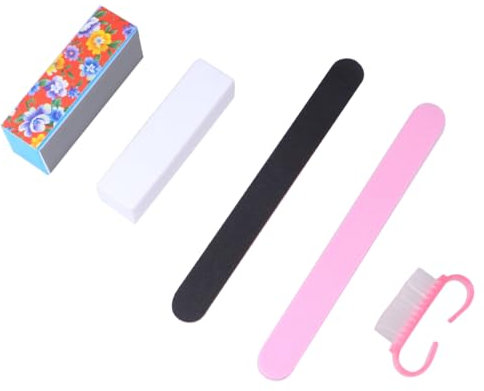 AUTSUPPL 10stücke Teiliges Nagelfeilen Polierblock Maniküre-werkzeug Für Naturnägel Und Gelnägel Zufälligen Farben Für Nagelpflege Nageldesign