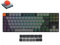 Keychron K1 QMK Ultra-Slim Wireless Bluetooth/Wired Mechanical Keyboard, TKL Layout, RGB LED Backlight, Hot-swappable Low-Profile Mechanical Red Switch for Mac/Win/Linux(Version 6) - UK Layout