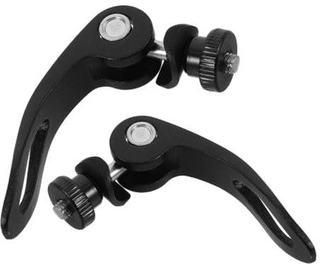 UKCOCO 2Stücke Fahrradsattel Schnellverschluss Hebel Sitzklemme Für Sattelstütze Adapter Für Mountainbike Schnellspanner Für Einfache Montage Und Demontage