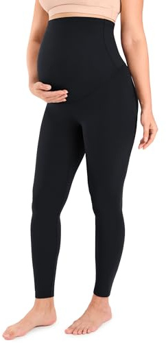 MOMANDA Damleggings med över magen för gravida | Yogabyxor, Träningsleggings, Träningskläder