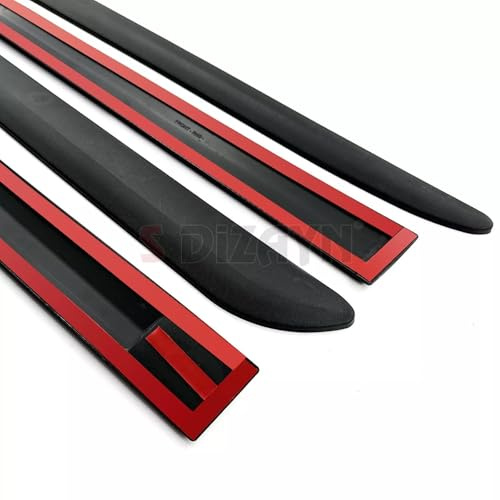 Garnitures de protection latérales en ABS, baguettes de porte, garniture décorative en plastique pour Skoda Yeti à partir de 2009