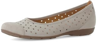 Gabor Damen Riemchen Pumps, Frauen Pumps,leinen (12),38.5 EU / 5.5 UK