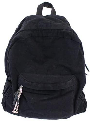 Ginwrek Grunge-Rucksack Schulrucksack Damen- und Herren-Rucksack Reiserucksack Schwarz