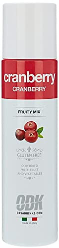 ODK Cranberry Puree 750ml - Purea di Frutta per Cocktail in Bottiglia spremere