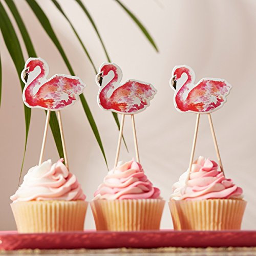 Flamingo Cupcake Topper