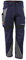 Grizzlyskin Bundhose Marine/Grau L42 - Unisex Workwear Arbeitshose für Männer und Damen mit vielen Taschen, Cordura-Schutzhose