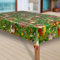 laro Wachstuch-Tischdecke Abwaschbar Wachstischdecke PVC Plastik-Tischdecken Eckig Meterware Abwischbar, Muster:Ostern Blumenwiese Hase, Größe:100x140 cm