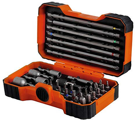 Bahco TORX® Bitsatz, Legierungsstahl 1/4 Zoll, 35-teilig