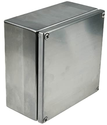 RS PRO Edelstahl Klemmenkasten IP66, BxTxH 150mm x 80mm x 150mm