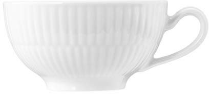 Königlich Tettau Porzellan Amina Uni Teeobertasse groß 0,22 l