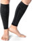 CAMBIVO Calf Compression Sleeve Men and Women, Footless Compression Socks for Calf Support, Shin Splints Support, Running, Sports, Flight, Hiking, Marathon(PAIR)