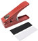 Plektrummaschine WorthPlanet DIY Gitarre Pick-Maker Pick-Maker Pick-Maker Plectrum Punch Plektrum Gitarrenschneider Tragbarer Pick-Master-Schneider für Gitarrenspieler W090002 (rot)