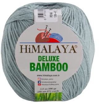Strickfein Himalaya Deluxe Bamboo Wolle Strickgarn 60% Bambus 40% Baumwolle 100gr 124-41 Blau/Grün