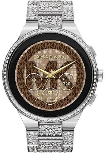 Michael Kors- Women's Smartwatch Gen 6, Camille Stainless Steel with Stainless Steel Bracelet, MKT5148