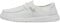 Hey Dude Damen Wendy Slub Canvas Moc Toe Shoes, White, 40 EU