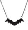 Halloween Dark Gothic Style Fledermaus Anhänger Schlüsselbein Kette Männer und Frauen Street Halskette Trend Ketten Damen Silber 925