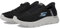Skechers Zapatillas de gimnasia para hombre, Negro-gris, 41 EU