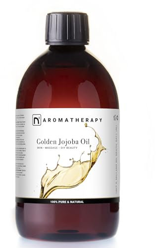 n2 Aromatherapy Aceite de Jojoba 450ml - para Cabello, Facial, Pelo, Piel, Cuerpo, Masajes, Uñas, Barba