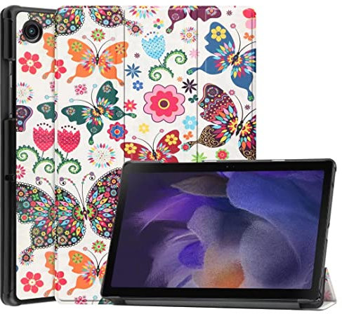 Custodia per tablet per Realme Pad 2 11,5 pollici 2023, custodia ultra sottile a tre pieghe con funzione di supporto, antiurto in pelle PU rigida posteriore leggera per Realme Pad 2 Tablet da 11,5