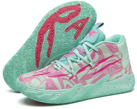 Uhclrr Herren Basketballschuh Anti Rutsch Herren Basketballschuh Herren Basketballschuh Outdoor Sportschuh(36 EU, F1)