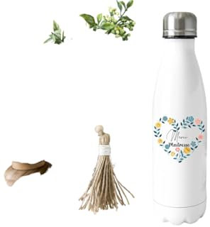 bouteille isotherme personnalisée maitresse/Gourde maitresse personnalisé/Cadeau fin d'année scolaire/Isotherme maitresse