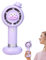 Ventilador de mano,Ventilador de mano - Abanico Portátil Sonriente Kawaii - Ventilador de flujo de aire recargable por USB de 3 velocidades para estudiantes de trabajo de escritorio, ventilador