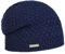 Seeberger Merino Yak Beanie Mütze Damen/Herren Navy One Size, Marineblau, 6 3/4/7 3/8