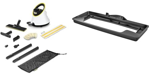 Kärcher Dampfreiniger SC 2 Deluxe, Flächenleistung: ca. 75m² & Teppichgleicher, Ideal für die Dampfreinigung von Teppichböden, passend für die Bodendüse EasyFix