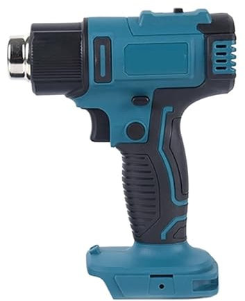 MZZYG Heat Gun Heat Gun Cordless Hot Air Gun Temperatures Adjustable Soldering Station Thermal Blower Shrink Wrapping Tools For 18V For Shrinking PVC, Crafts, Paint Stripping, Car Fi