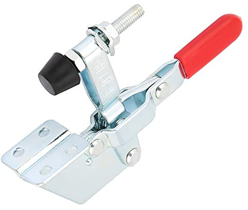 Toggle Clamps Latch Vertical Quick-Release Toggle Clamp, 100KG Iron Galvanized Quick Fixed Toggle Clamp Vertical Clamp Hand Tool