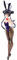 Jiumaocleu Blue Archive Figur Ryūge Kisak Statue - 30cm Große Anime Figuren Bunny Girl Actionfigur Modell Skulptur, PVC Desktop Dekorationen Sammlerstücke