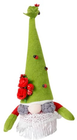 St. Patrick's Day Zwerge, irische gesichtslose Zwerge Ornament, Feiertagswichtel Dekorationen, St. Patrick Day Dekorationen, Tischdekoration für Zuhause, Glücklicher für Urlaub u