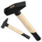 ABAZO Hammer mit Holzschaft Stahlhammer Schlosserhammer Vorschlaghämmer Ingenieurhammer Werkzeug verschiedene Größen (400g)
