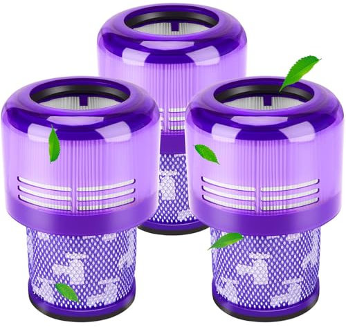 Lot de 3 filtres de rechange V11 pour aspirateur sans fil Dyson V11 Absolute, V11 Animal, V11 Torque Drive, SV14, compatible avec la pièce #970013-02