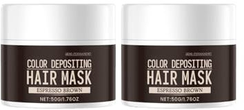 Hair Coloring Shampoo,Depositing Color Conditioner,Semi Permanent,für Party,Cosplay,Halloween, New Modeling,Langanhaltendes,Natürliche Spülung und Intensivtönung,für Intensive Farben Tönung (2pc)