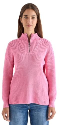 Cecil Mouliné Maglione con Troyer Dark Blossom Melange XXL