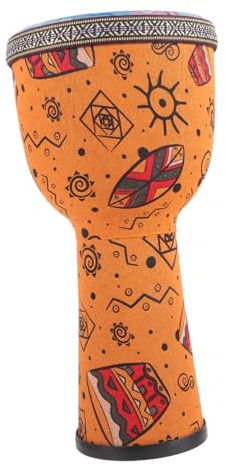 Djembe Trommel für Anfänger und Kinder 8 Zoll, Weihnachten Feier | Pvc, Handlich Verstaut, Sicher für Kinder, Rhythmusübungen, Tanz und Hauspraxis, für Lehrkräfte