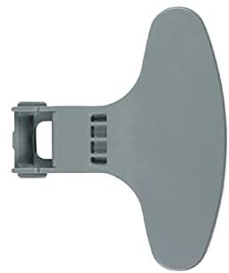 Arcelik Beko 2821580200 ORIGINAL Türgriff Fenstergriff Bullaugengriff Griff Fensterhandgriff Handgriff Türöffnergriff grau Waschmaschine