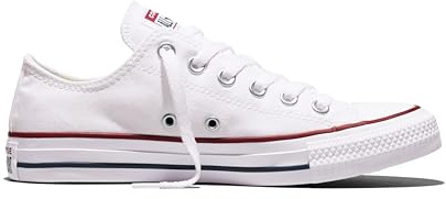 Converse Unisex Adult Chuck Taylor All Star Low Top, Optical White, 12 Womens/10 Mens