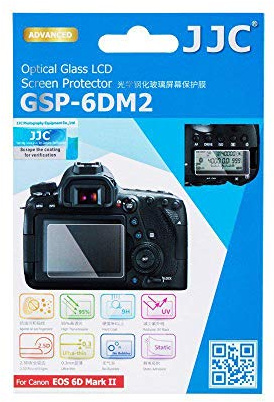 JJC Vitre de Protection LCD kompatibel mit Canon 6D Mark II