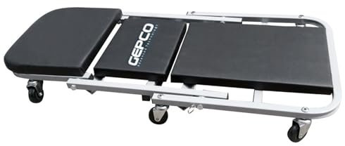GEPCO Rollbrett Montagerollbrett Werkstattliege Montageliege Montagerollliege + Hocker