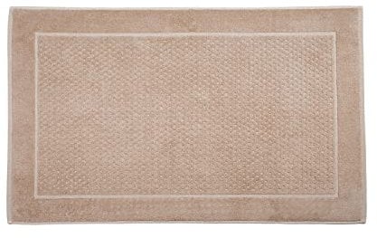 Caleffi Badezimmerteppich 60x100 cm – Weiche & Saugfähige Badematte – Badvorleger Rutschfest & Waschbar – Eleganter Badteppich, Perfekt für Ihr Badezimmer - Badteppiche Design aus Italien