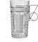 Libbey - Radiant - Kaffeebecher, Teebecher, Glühweinbecher - Becher für Heißgetränke - mit Art Deco Griff - 470 ml - 1 Stück